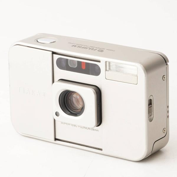 フジ Fujifilm CARDIA mini ティアラ TIARA II / SUPER-EBC FUJINON 28mm コンパクトフィルムカメラ