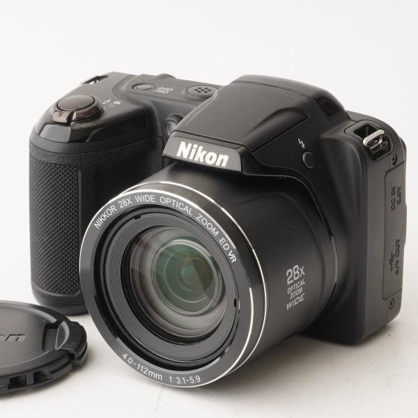 ニコン Nikon COOLPIX L340 ブラック 28x 光学ズーム