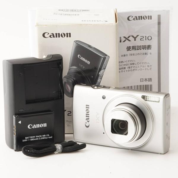 キヤノン Canon IXY 210 シルバー 10x 光学ズーム
