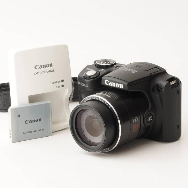 キヤノン Canon PowerShot SX500 IS ブラック コンパクトデジタルカメラ