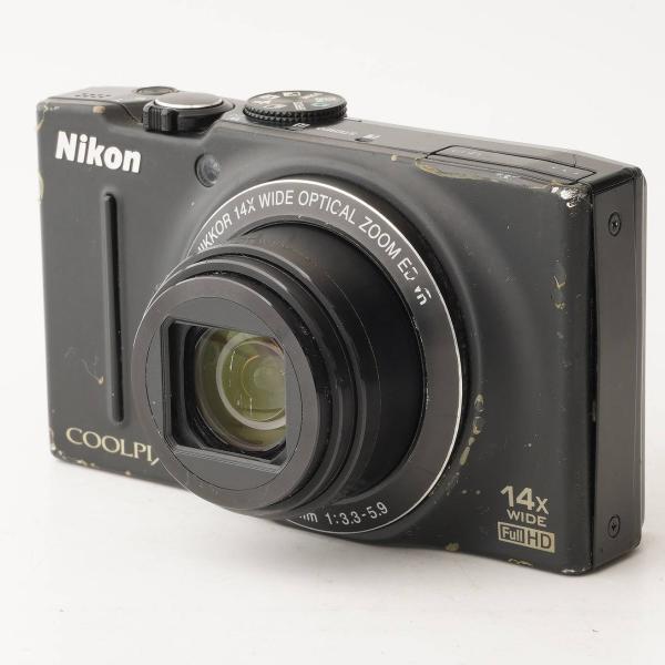ニコン Nikon COOLPIX S8200 ブラック 14x 広角 光学ズーム