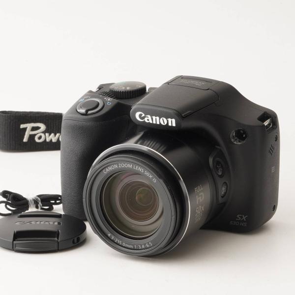 キヤノン Canon PowerShot SX530 HS ブラック 50x 光学ズーム Full HD