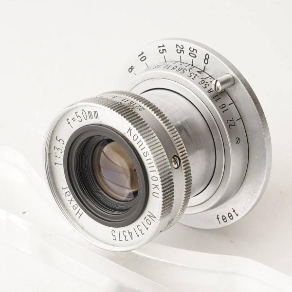 小西六 Konishiroku Hexar 50mm F3.5 沈胴式 ライカ L39 マウント