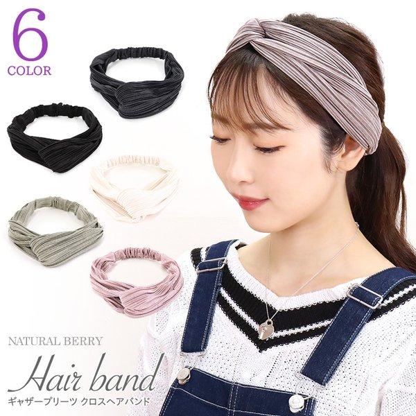 ハナブー　幅広クロスヘアバンドターバン　取り外しリボン付き ハナブー様専用 幅広クロスヘアバンドターバン 取り外しリボン付き