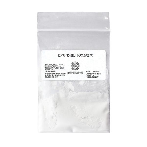 わずか1gで1リットルの化粧水が作れます。ヒアルロン酸自体が水分を吸収し、お肌に皮膜を作ってガード！保湿力に優れた効果を発揮します。乾燥から肌を守り、キメの整った肌を維持・回復する様々な化粧品に配合される化粧品原料です。お手持ちの化粧水に配...