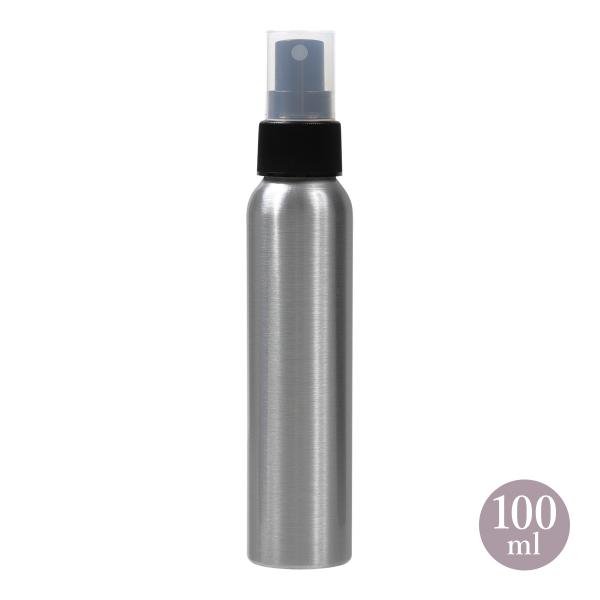 手作り化粧水等の詰替え用・小分けに最適な、スプレータイプのアルミボトルです。携帯用にも便利なサイズです。[ 化粧品容器 アルミボトル スプレー容器 詰め替え容器 詰め替えボトル 手作りコスメ容器 手作り化粧品容器 小分け 小分け容器 小分け...