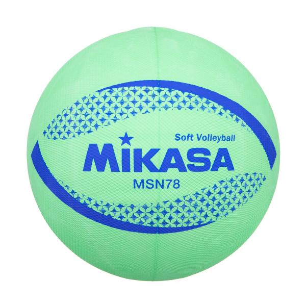 ミカサ(MIKASA) カラーソフトバレーボール 円周78cm 検定球(グリーン