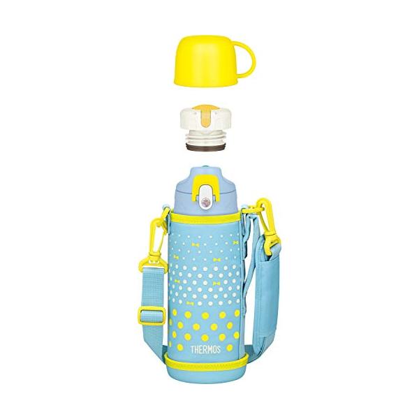 サーモス 水筒 真空断熱2ウェイボトル 0.8L/0.83L ミントドット FJJ