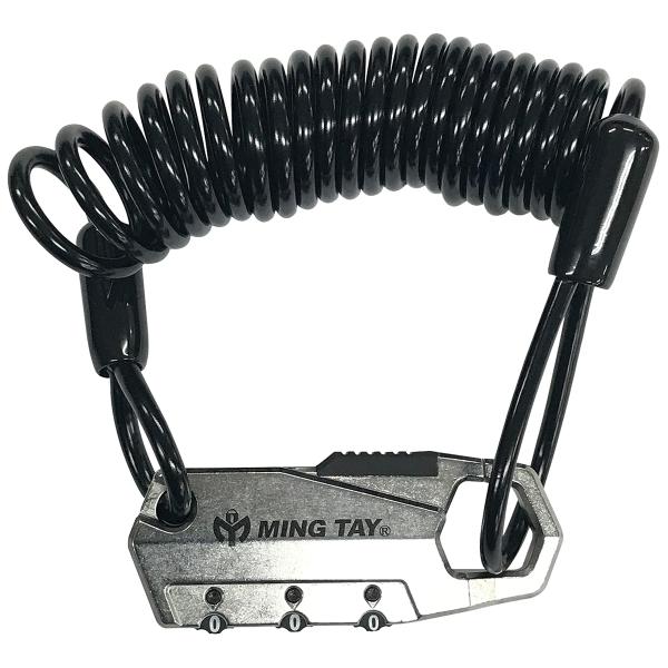 【商品概要】自由に施錠番号を設定可能コイルワイヤーで持ち運び便利サイズ:Φ3.5×1800mm部門名: ユニセックス・ユース【商品説明】説明ジャージのポケットに入る使い勝手の良いコイル錠【商品詳細】ブランド：ミンタイ(MINGTAY)商品名...