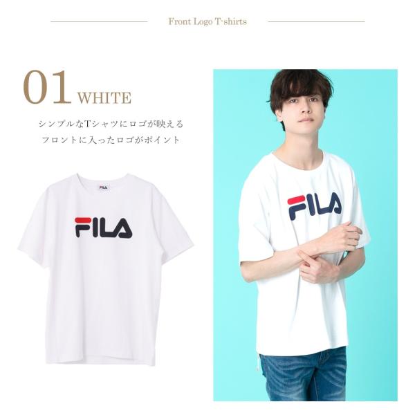 Fila フィラ Tシャツ メンズ レディース 半袖 ロゴtシャツ プリント スポーツ ブランド 人気 ペア Buyee Servis Zakupok Tretim Licom Buyee Pokupajte Iz Yaponii