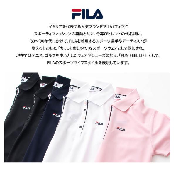 Fila フィラ ポロシャツ レディース 半袖 スポーツウェア ゴルフ テニス Fl1553 Fl1797 Buyee Buyee Japanese Proxy Service Buy From Japan Bot Online