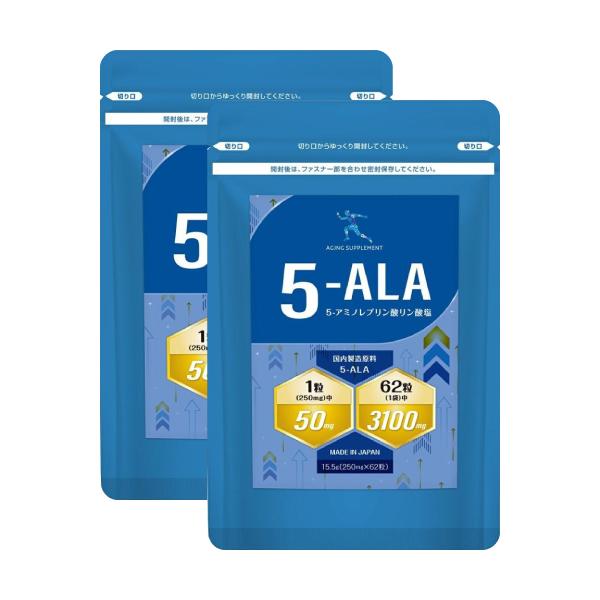 『話題のアミノ酸5-ALA高配合サプリメント』・ネオファーマジャパン製・安心安全の国内原料・国内生産5-ALAは、植物や動物が作り出すアミノ酸の一種で、生命の根源物質とも呼ばれる重要な成分です。しかし、1日に必要な量をほうれん草などの緑黄色...