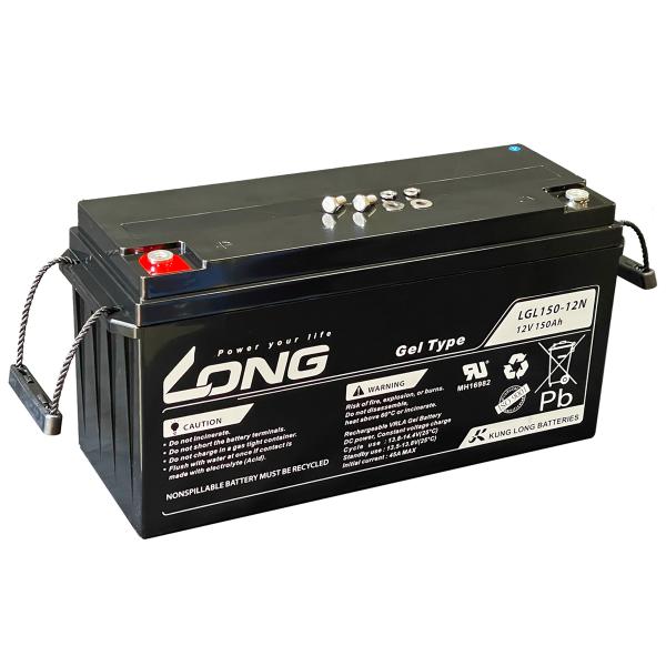 密閉型サイクルバッテリー LONG / GEL型 LGL150-12N 12V 150Ah［正規品