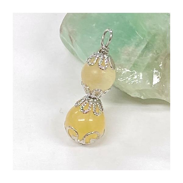 落ち込んだ気分を改善／オレンジ・カルサイト／ストラップ／全体運／天然石／8ｍｍ＆10ｍｍ／ペンダントトップにもおすすめ。
