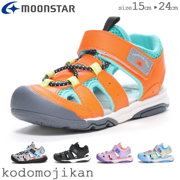 サンダル 子供 おしゃれ キッズ 男の子 女の子 ムーンスター 靴 つま先あり ジュニア 子供靴 アウトドア 川遊び キャンプ Mfl S005c R9002 Mfl こどもじかん 通販 Yahoo ショッピング