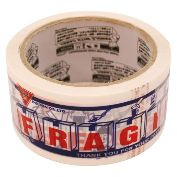 【商品名】　PRINTED PACKING TAPE（カートンテープ）FRAGILE PPT-12 【商品説明】　・品番：PPT-12 【サイズ】　高さ : 5.60 cm　横幅 : 10.20 cm　奥行 : 12.20 cm　重量 : ...