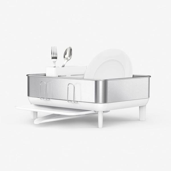 simplehuman コンパクトディッシュラック ホワイト KT1191DC