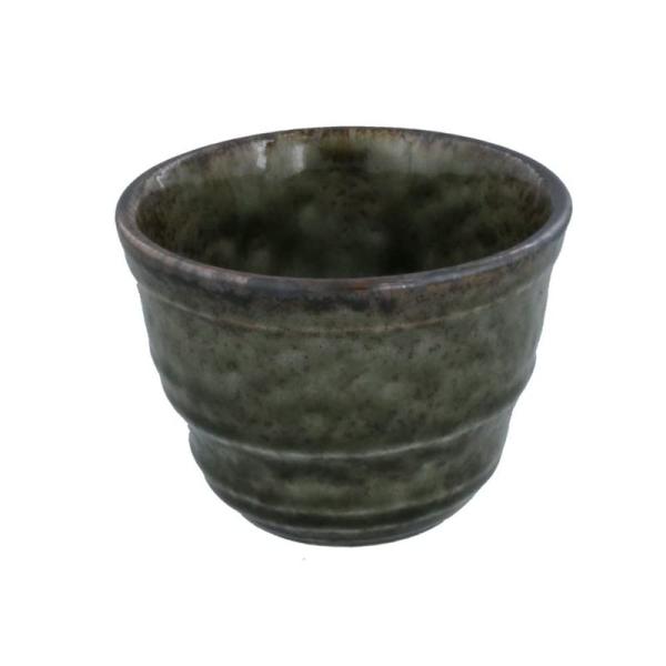 EAST table(イーストテーブル) そば猪口 6.8cm イラボ 和食器 グリーン 225cc 日本製 小鉢 カップ 食洗機対応 レン