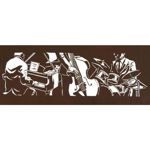 戸田屋商店 梨園染 手ぬぐい JAZZ TRIO 395 約37×90cm