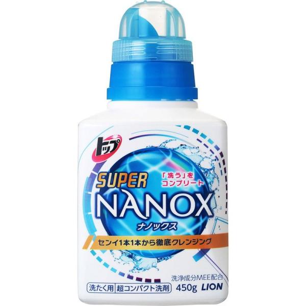 トップ スーパーナノックス 洗濯洗剤 液体 本体 450g