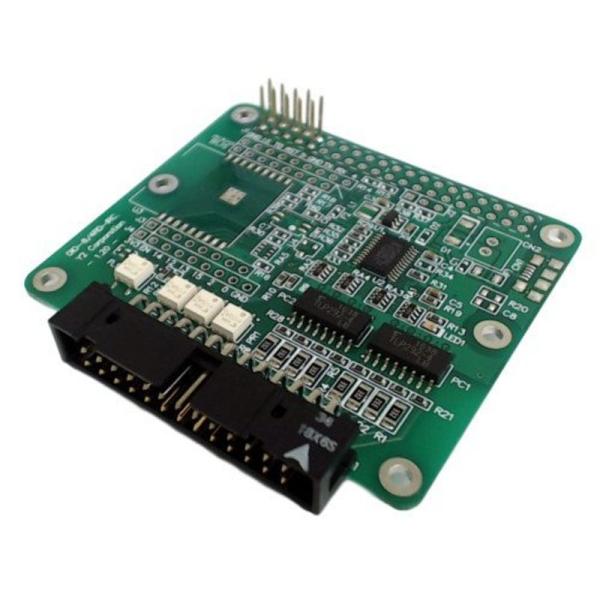 ワイツー I2C 絶縁デジタル入出力ボード ラズベリーパイ拡張ボード DIO-8/4RD-IRC