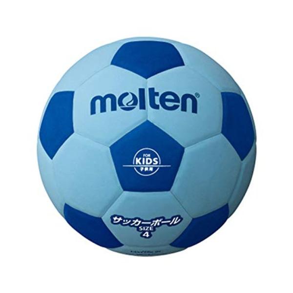 【商品名】　モルテン(molten) サッカーボール サッカー2200 軽量4号 ブルー×シアン F4S2200-BC 【商品説明】　・※吸水性がありますので、水の近くでは使用しないでください。・仕様:貼り・人工皮革・製造国:ベトナム製・重...