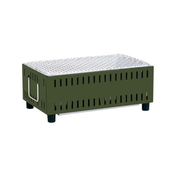 【商品名】　グリーンライフ(GREEN LIFE)?コンパクト卓上シチリン UC-350OG オリーブグリーン 本体/約W36.5×D21.5×H15c 【商品説明】　・サイズ:本体/約W36.5×D21.5×H15cm、ナカゴ内寸/約W2...