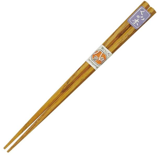 丸十 お箸 食洗機対応 木製 18cm 八角ならい箸