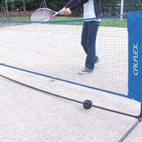 【商品名】　CALFLEX(カルフレックス) CALFLEX カルフレックス テニス・バドミントン用ネット CTN-155 CTN-155 【商品説明】　・サイズ:組立時(約)幅300×奥行100×高さ95cm(テニス用)・155cm(バド...