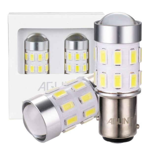 AGLINT S25 ダブル LED バルブ P21 1157 BAY15D G18 超高輝度 24連SMD 車用 LED ウインカー ラン