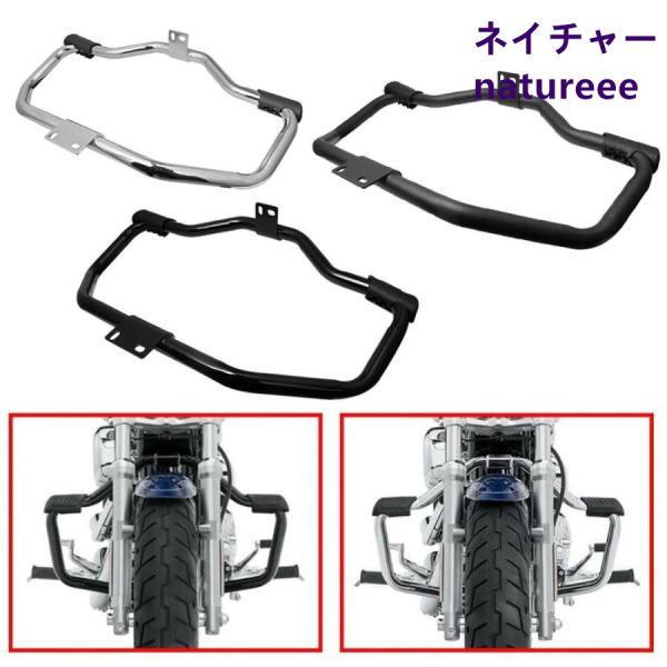 エンジンガードスポーツスター用リンビーメッキ