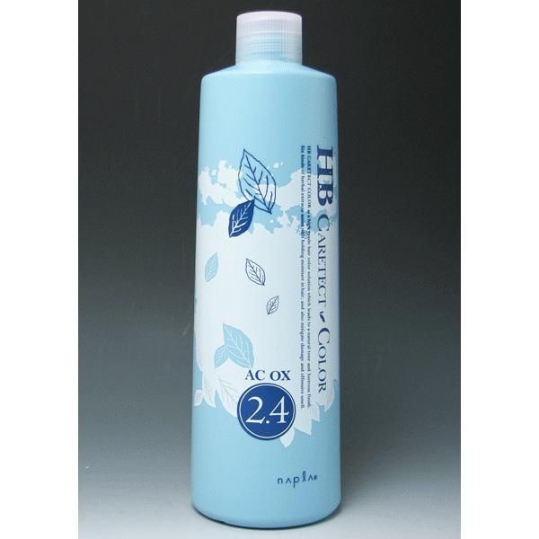 ナプラ HBケアテクトカラー 第2剤AC2.4 2.4%・1000ml : ナチュレア