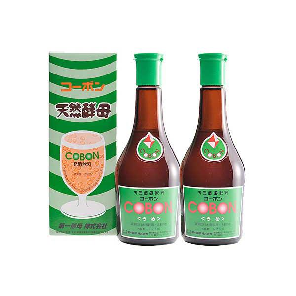 第一酵母 コーボン 梅 うめ 525ml×2本セット cobon 天然酵母飲料 発酵食品 天然酵母 伊豆酵母 植物エキス発酵飲料 発酵熟成