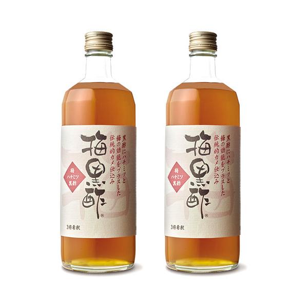 美味しい梅黒酢 720ml×2本セット黒酢ドリンク 発酵の力 うめくろす フローラハウス 大山食品 クエン酸  はちみつ ハチミツ 蜂蜜