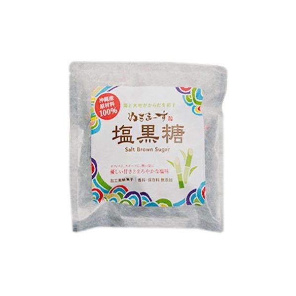 沖縄で昔から食されている黒糖をミネラル成分たっぷりのぬちまーすのお塩で深みのある味に仕上げました。1粒1粒個包装なので持ち運びにもとても便利。お茶うけ、コーヒーや紅茶にいれてもとても美味しくいただけます。熱中症対策にもオススメ！名称：加工黒...