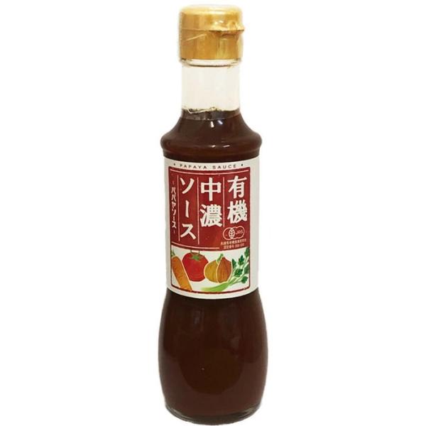 有機中濃ソース 200ml パパヤソース