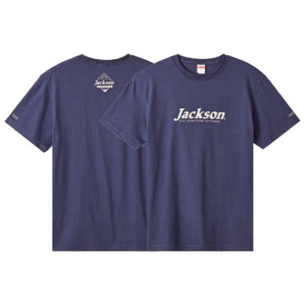 ジャクソン Tシャツ シンプルロゴ H S TEE L インディゴ