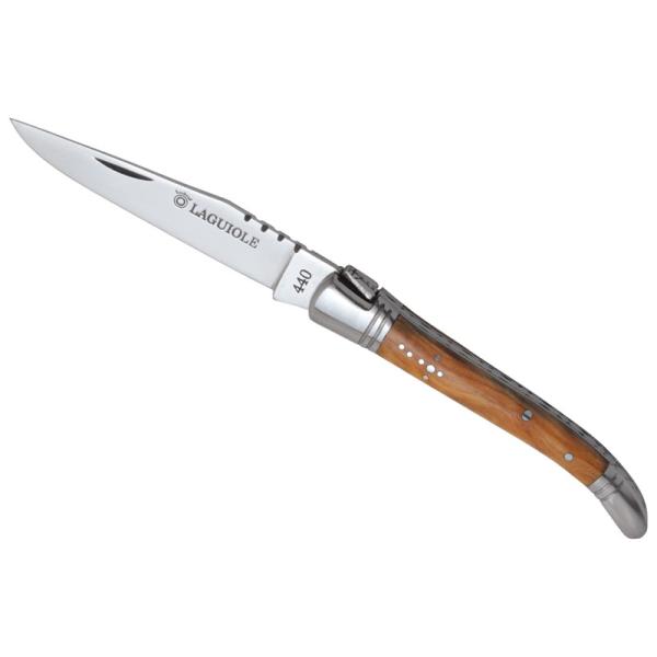 AEghAiCt baladeo Laguiole knife 11cm olive tree wood