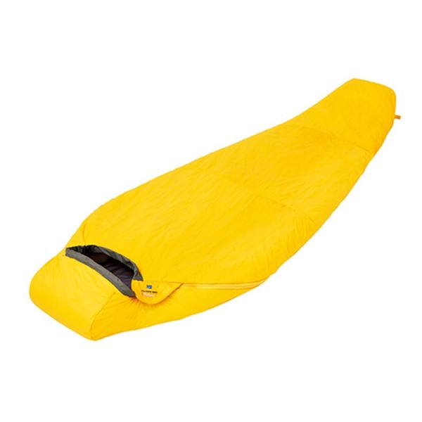 マミー型シュラフ ファイントラック ポリゴンネストイエロー(スタッフバッグ付) ファイントラック（finetrack） マミー型シュラフ ポリゴンネスト