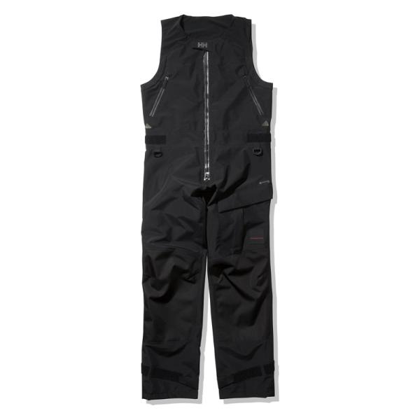 ヘリーハンセン パンツ(メンズ) タクティシャンゴアテックスレースサロペットメンズ  XL  ブラック パンツ(メンズ) ヘリーハンセン タクティシャンゴアテックスレース