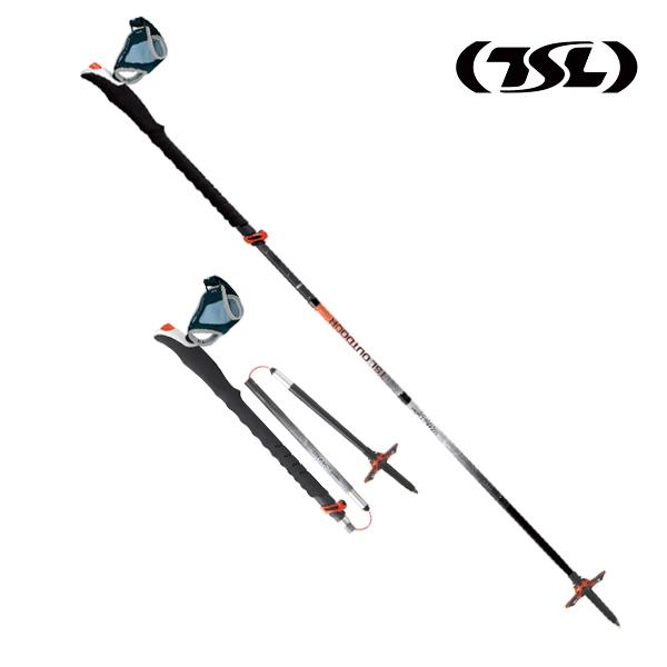 TSL トレッキングポール CONNECT CARBON 5  110~130cm TSL トレッキングポール TSL CONNECT CARBON 5 110〜130cm