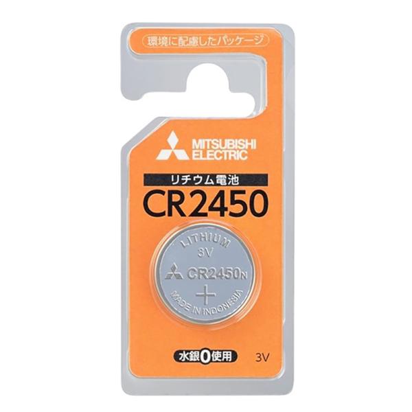 MITSUBISHI(�O�H�d�@) ���`�E���R�C���d�r 3V 1�p�b�N CR2450