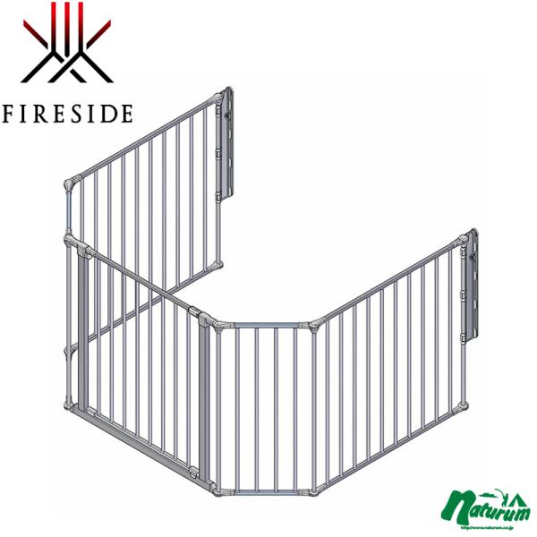 他サイト： Fireside ハースゲート XL マッドブラックの商品画像