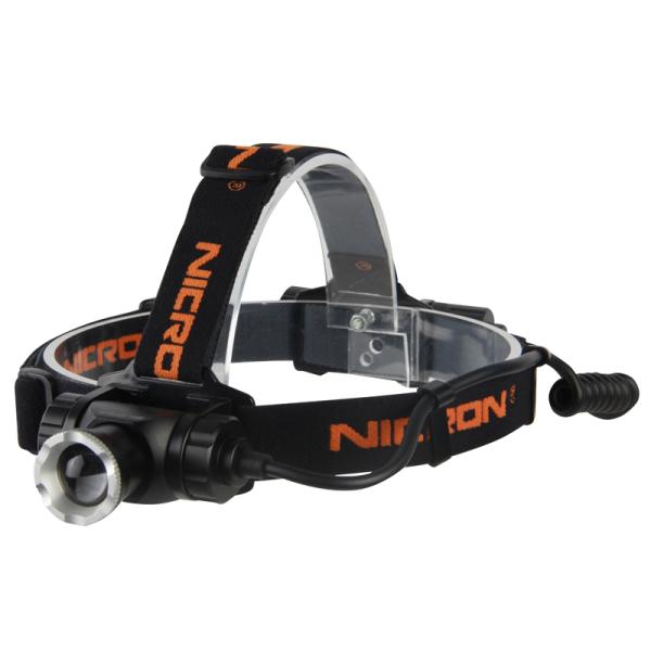 ニクロン アウトドアライト H30F フォーカスヘッドライト 最大900ルーメン 充電式 アウトドアライト ニクロン H30F フォーカスヘッドライト 最大900