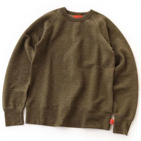 gym master トップス(メンズ) カナダ スウェット ラグラン ベーシック クルー  L  オックスブラウン(36) gym master（ジムマスター） トップス(メンズ) カナダ スウェット