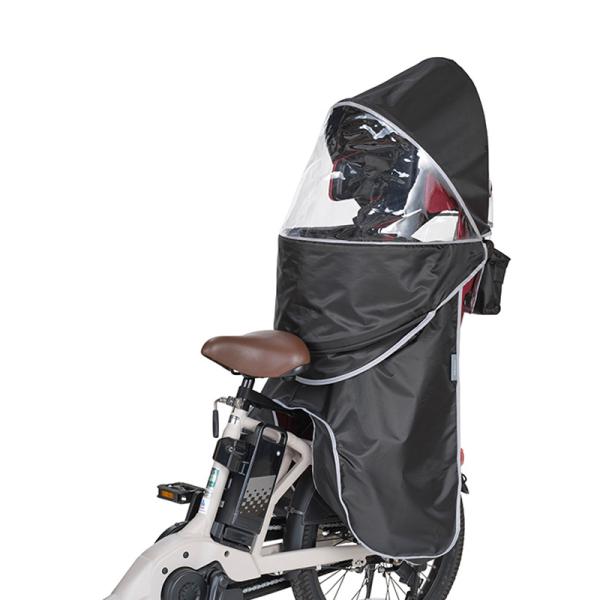 OGK(オージーケー) 自転車アクセサリー Grandia グランディア専用 レインカバー リア用   ブラック 自転車アクセサリー OGK(オージーケー) Grandia グランディア専用