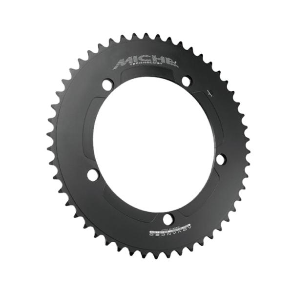 ミケ 自転車用品 ADVANCED PISTA トラック用チェーンリング  55T  ブラック naturum-od_3306435