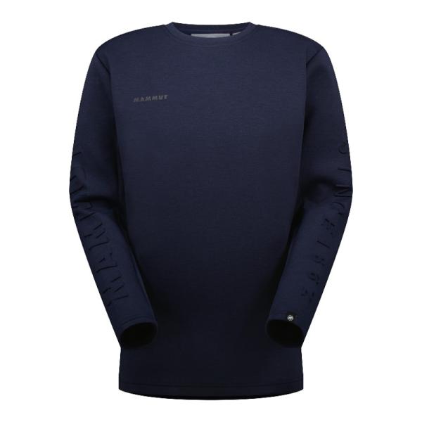 マムート トップス(メンズ) Dyno 2.0 ML Crew Neck AF  L  MARINE MELANGE トップス(メンズ) マムート Dyno 2.0 ML Crew Neck AF XS MARINE
