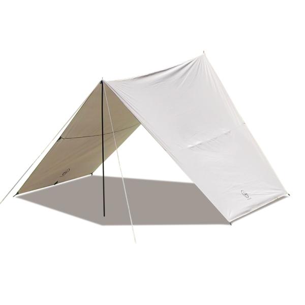 【店内全品+P5%】 タープ・シェルター Mitsukin ヘキサタープ ベージュ