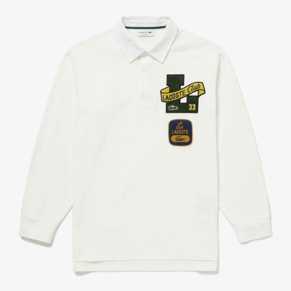 LACOSTE（ラコステ） トップス(メンズ) ヘリテージ ワッペン ラガー